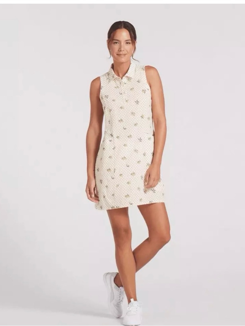 Puma Lemons Sleeveless Golf Dress w/shorts X-Small